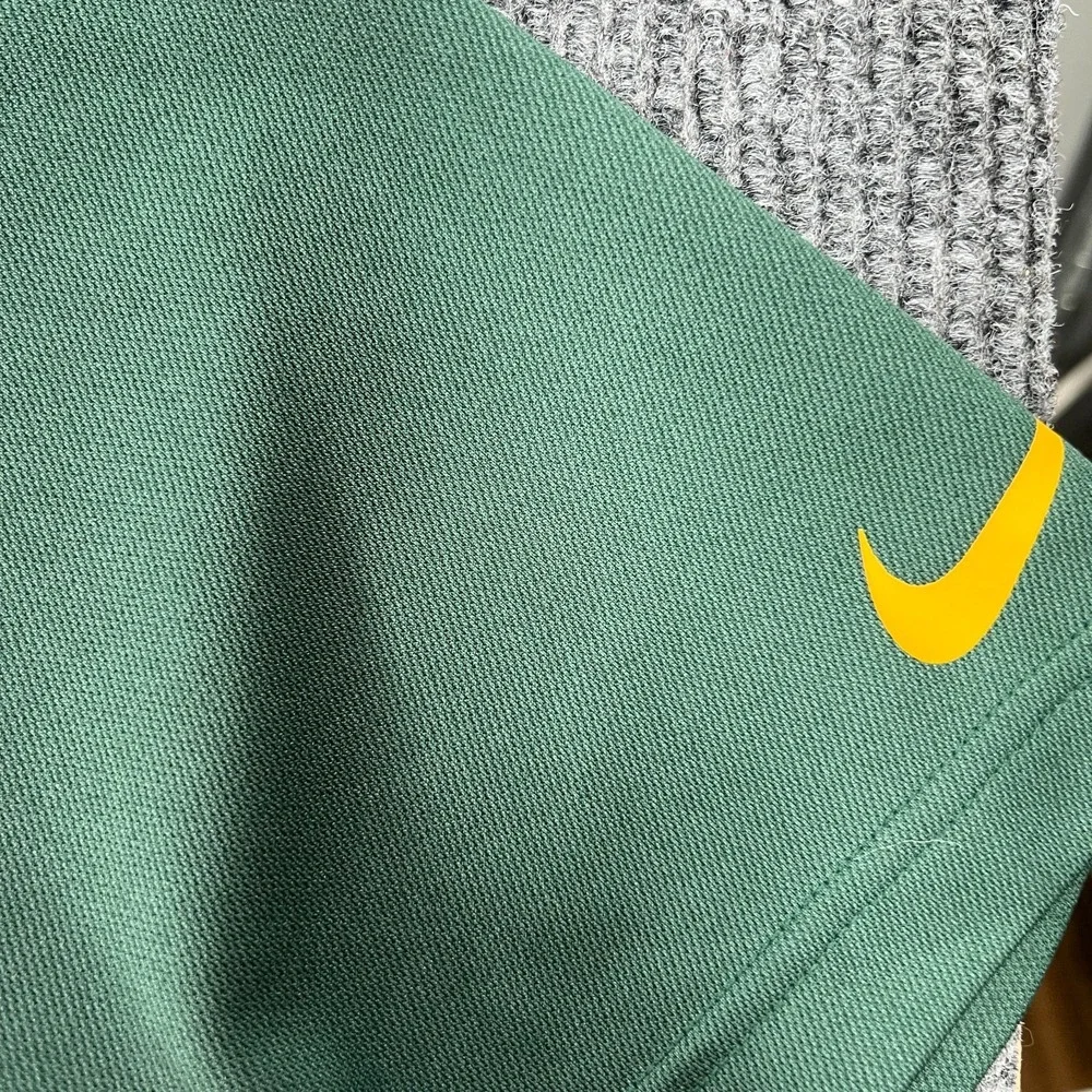 Green Bay Packers Pullover Hooded‎ Shirt Mens 3XL Green Short Sleeve Nike NFL